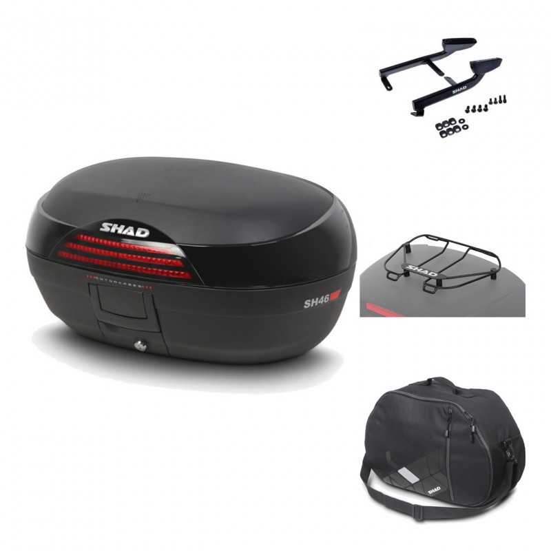 Rear trunk + mounting hardware + accessories  SH46 SH 46 NEW MODEL