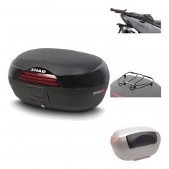 Rear trunk + mounting hardware + accessories  SH46 SH 46 NEW MODEL