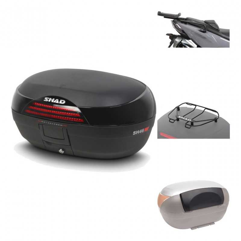 Rear trunk + mounting hardware + accessories  SH46 SH 46 NEW MODEL