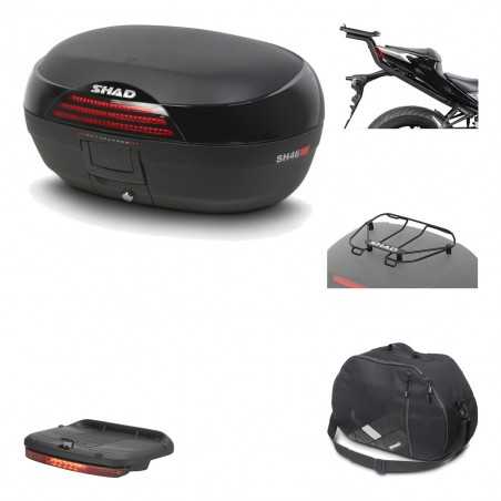 SHAD Baul trasero + herraje montaje accesorios SH46 SH 46 NEW MODEL KIT-183892