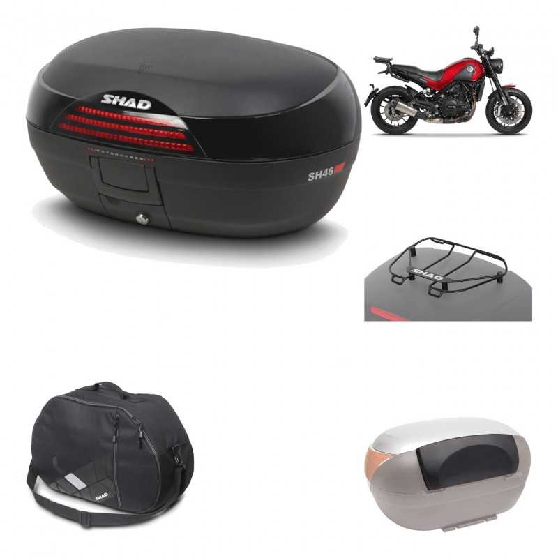 Rear trunk + mounting hardware + accessories  SH46 SH 46 NEW MODEL