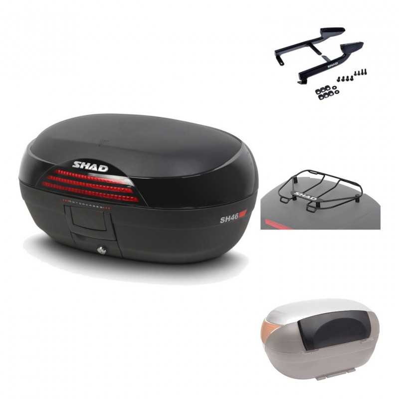 Rear trunk + mounting hardware + accessories  SH46 SH 46 NEW MODEL
