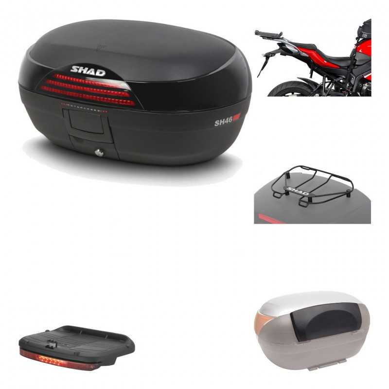 Rear trunk + mounting hardware + accessories  SH46 SH 46 NEW MODEL