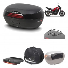 Rear trunk + mounting hardware + accessories  SH46 SH 46 NEW MODEL