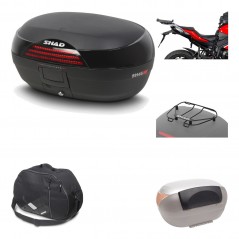 Rear trunk + mounting hardware + accessories  SH46 SH 46 NEW MODEL