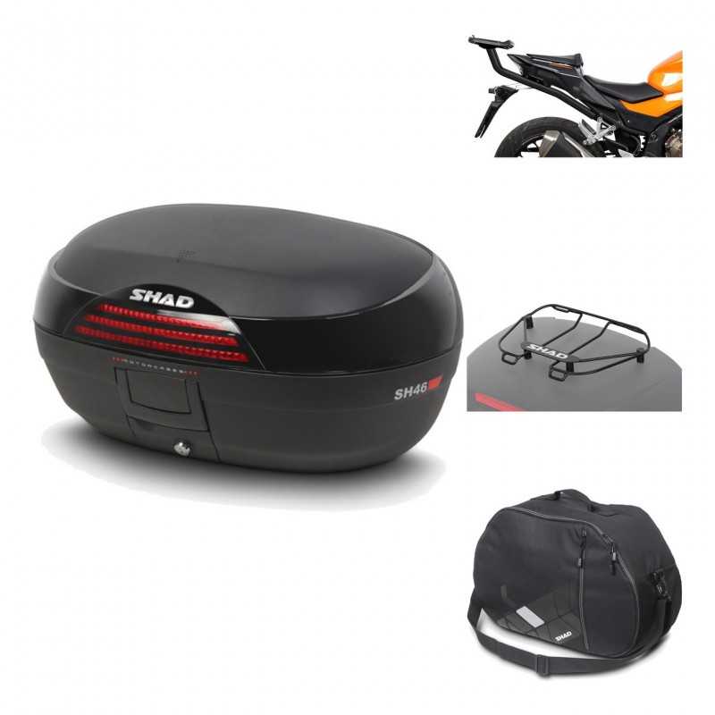 Rear trunk + mounting hardware + accessories  SH46 SH 46 NEW MODEL
