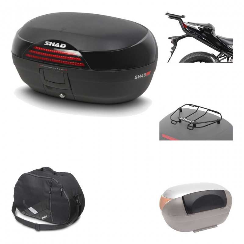 SHAD Baul trasero + herraje montaje accesorios SH46 SH 46 NEW MODEL KIT-183895