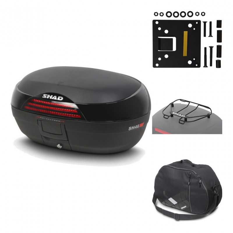 SHAD Baul trasero + herraje montaje accesorios SH46 SH 46 NEW MODEL KIT-183795