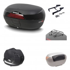 Rear trunk + mounting hardware + accessories  SH46 SH 46 NEW MODEL