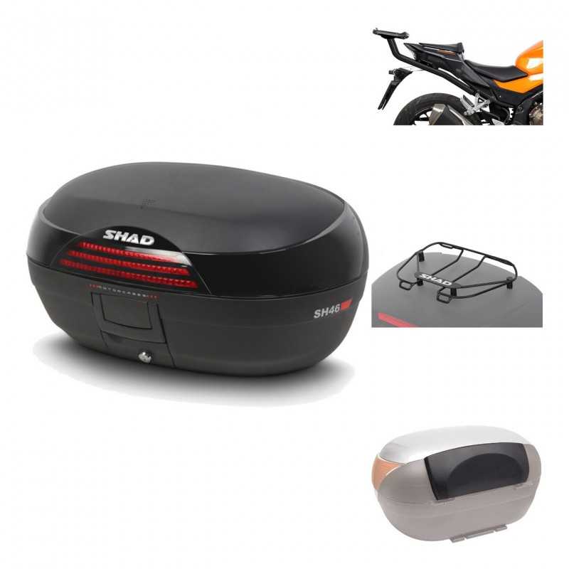 SHAD Baul trasero + herraje montaje accesorios SH46 SH 46 NEW MODEL KIT-183845