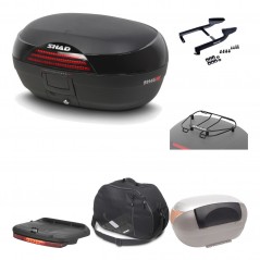 Rear trunk + mounting hardware + accessories  SH46 SH 46 NEW MODEL