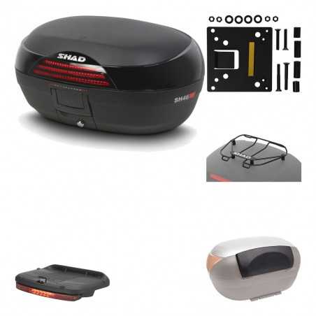 SHAD Baul trasero + herraje montaje accesorios SH46 SH 46 NEW MODEL KIT-183798