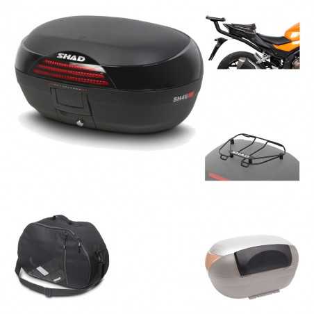 SHAD Baul trasero + herraje montaje accesorios SH46 SH 46 NEW MODEL KIT-183847