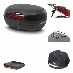 Rear trunk + mounting hardware + accessories  SH46 SH 46 NEW MODEL