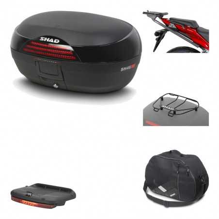 SHAD Baul trasero + herraje montaje accesorios SH46 SH 46 NEW MODEL KIT-183748
