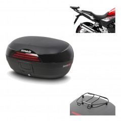 SHAD Baul trasero + herraje montaje parrilla portabultos superior SH46 SH 46 NEW MODEL KIT-183849