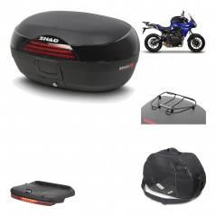 Rear trunk + mounting hardware + accessories  SH46 SH 46 NEW MODEL