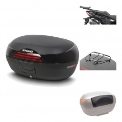 Rear trunk + mounting hardware + accessories  SH46 SH 46 NEW MODEL