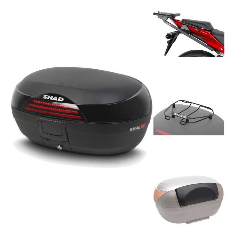 SHAD Baul trasero + herraje montaje accesorios SH46 SH 46 NEW MODEL KIT-183749