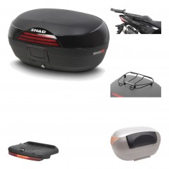 Rear trunk + mounting hardware + accessories  SH46 SH 46 NEW MODEL