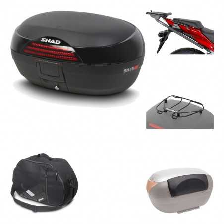 SHAD Baul trasero + herraje montaje accesorios SH46 SH 46 NEW MODEL KIT-183751