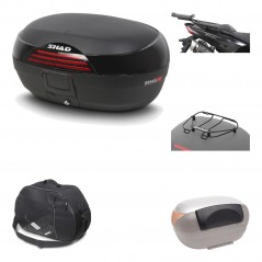 Rear trunk + mounting hardware + accessories  SH46 SH 46 NEW MODEL
