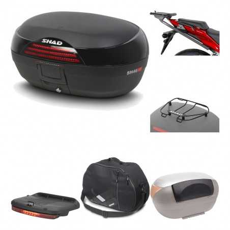 SHAD Baul trasero + herraje montaje accesorios SH46 SH 46 NEW MODEL KIT-183752