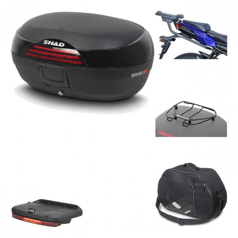 SHAD Baul trasero + herraje montaje accesorios SH46 SH 46 NEW MODEL KIT-183804