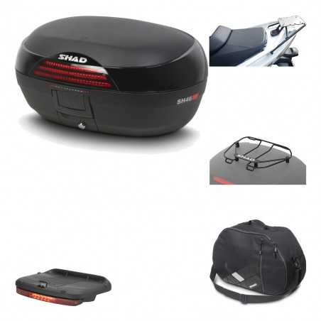 Rear trunk + mounting hardware + accessories  SH46 SH 46 NEW MODEL