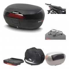 Rear trunk + mounting hardware + accessories  SH46 SH 46 NEW MODEL