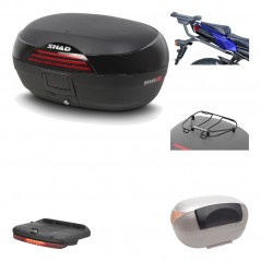 Rear trunk + mounting hardware + accessories  SH46 SH 46 NEW MODEL