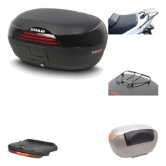 Rear trunk + mounting hardware + accessories  SH46 SH 46 NEW MODEL