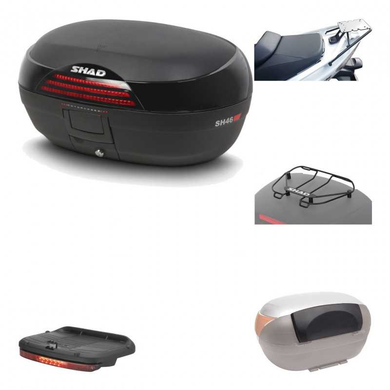 SHAD Baul trasero + herraje montaje accesorios SH46 SH 46 NEW MODEL KIT-183654