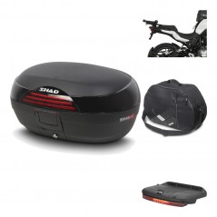 Rear trunk + mounting hardware + accessories  SH46 SH 46 NEW MODEL