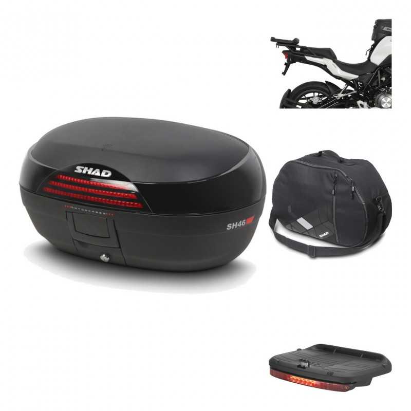 Rear trunk + mounting hardware + accessories  SH46 SH 46 NEW MODEL
