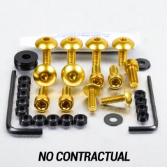 PRO-BOLT Kit tornillería aluminio carenado FOKA46G Oro 56856