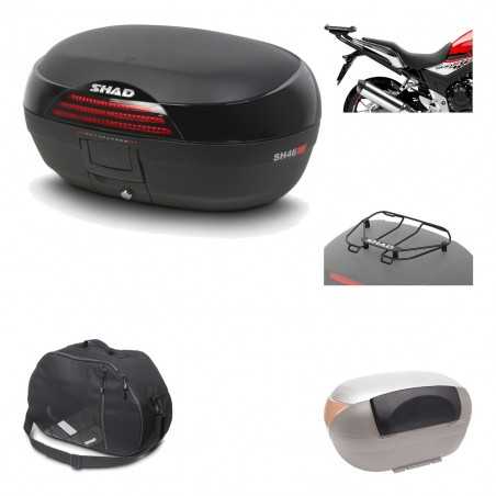 Rear trunk + mounting hardware + accessories  SH46 SH 46 NEW MODEL