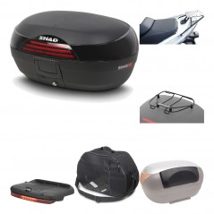 Rear trunk + mounting hardware + accessories  SH46 SH 46 NEW MODEL