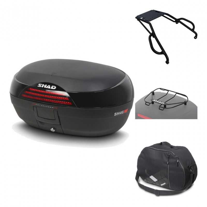 SHAD Baul trasero + herraje montaje accesorios SH46 SH 46 NEW MODEL KIT-183707