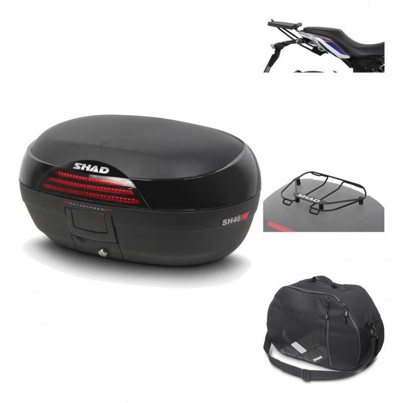 SHAD Baul trasero + herraje montaje accesorios SH46 SH 46 NEW MODEL KIT-184059