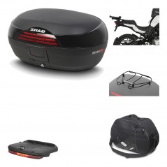 Rear trunk + mounting hardware + accessories  SH46 SH 46 NEW MODEL