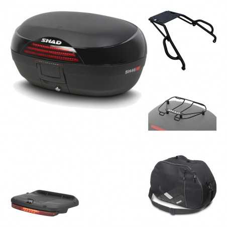 SHAD Baul trasero + herraje montaje accesorios SH46 SH 46 NEW MODEL KIT-183708
