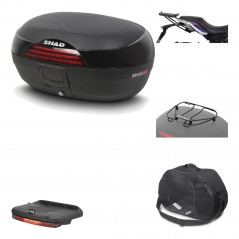 Rear trunk + mounting hardware + accessories  SH46 SH 46 NEW MODEL