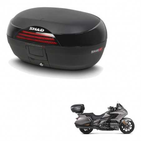 SHAD Baul trasero + herraje montaje SH46 SH 46 NEW MODEL KIT-184113