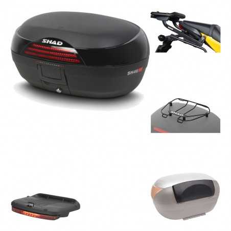 SHAD Baul trasero + herraje montaje accesorios SH46 SH 46 NEW MODEL KIT-183758