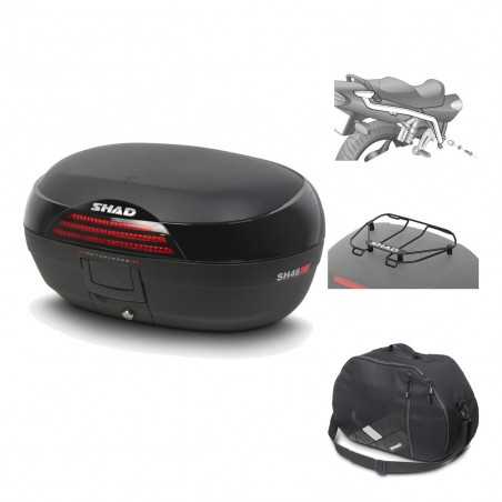 SHAD Baul trasero + herraje montaje accesorios SH46 SH 46 NEW MODEL KIT-183659