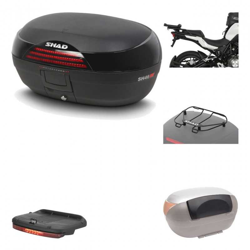 Rear trunk + mounting hardware + accessories  SH46 SH 46 NEW MODEL