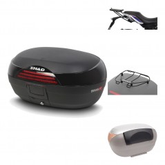 Rear trunk + mounting hardware + accessories  SH46 SH 46 NEW MODEL