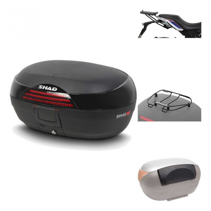 Rear trunk + mounting hardware + accessories  SH46 SH 46 NEW MODEL