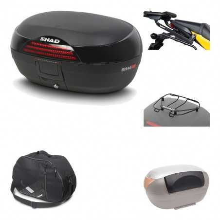 SHAD Baul trasero + herraje montaje accesorios SH46 SH 46 NEW MODEL KIT-183759